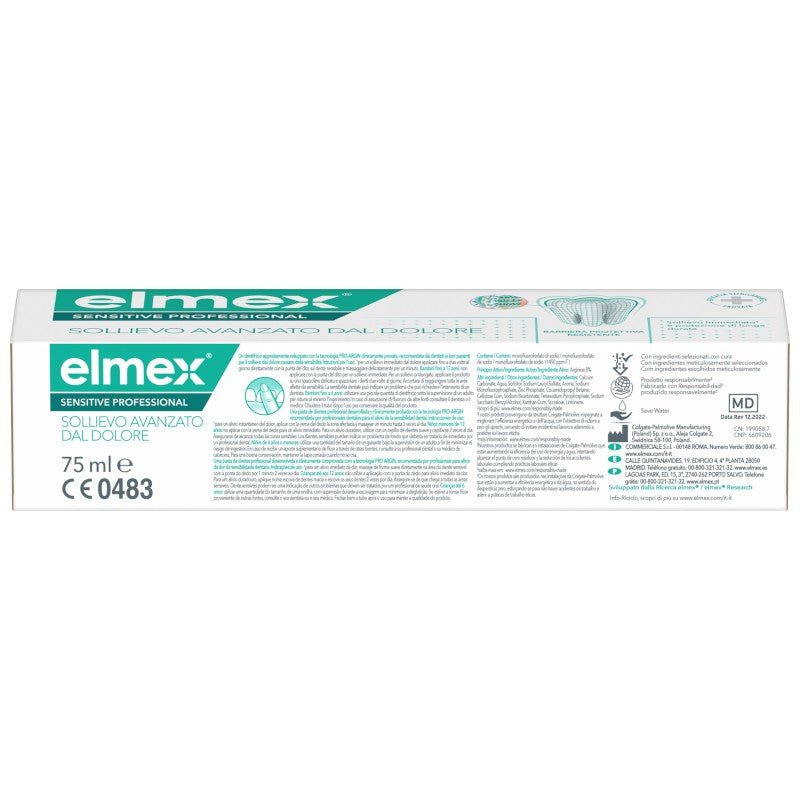 ELMEX Sensitive Profesional Dentífrico Dientes Sensibles 75 ml-13