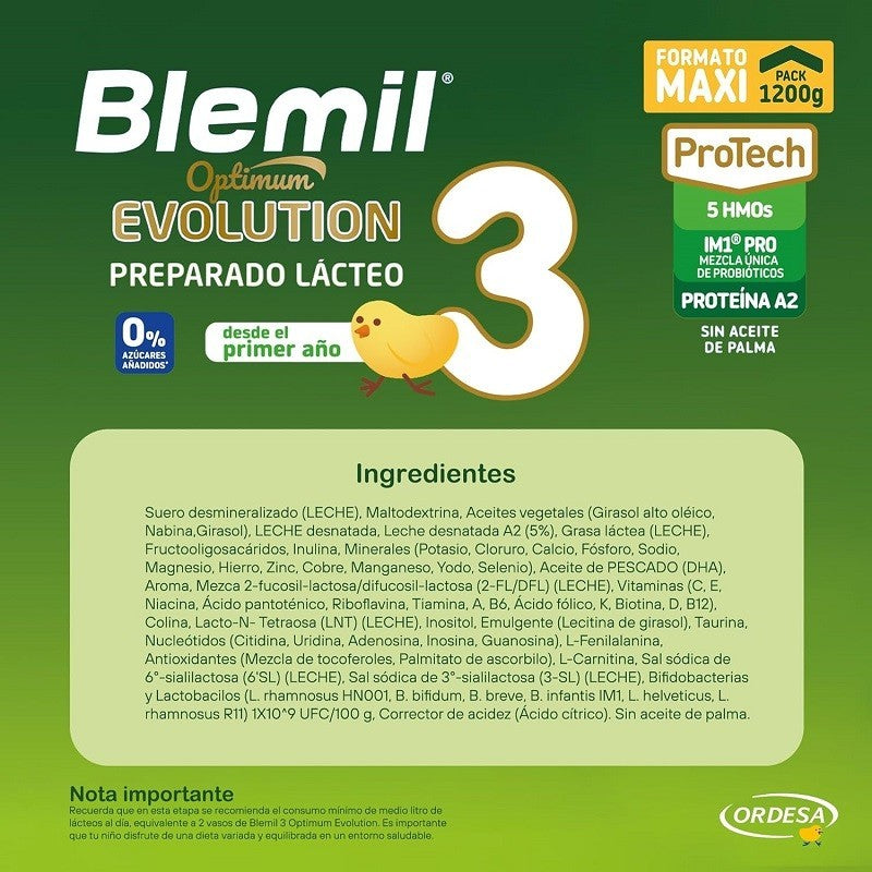 BLEMIL 3 Optimum Evolution DUPLO 2x800gr【PACK AHORRO】-6
