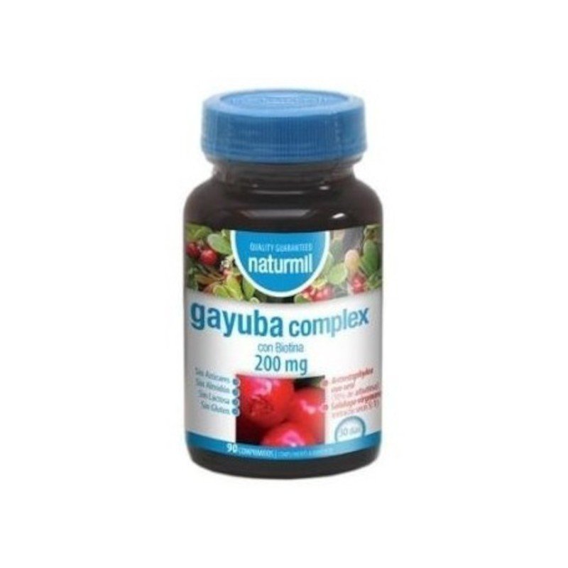 Naturmil Gayuba Complex con Biotina 200 mg 90 Comprimidos-1