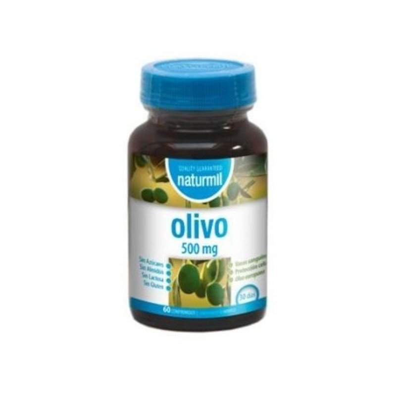 Naturmil Olivo 500 mg 60 Comprimidos-1