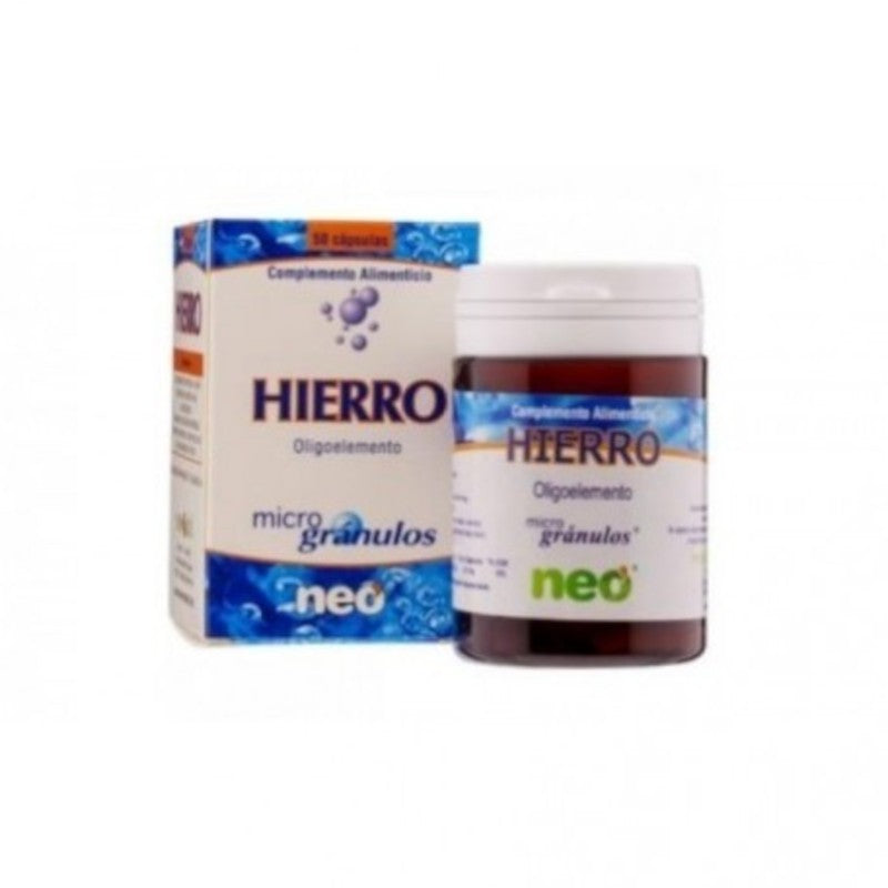 Neo Hierro Microgránulos 50 Cápsulas-1