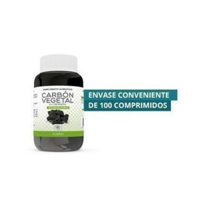 Noefar Carbón Vegetal 100 Comprimidos-1