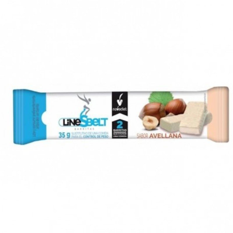 Novadiet Line Sbelt Barrita Sustitutiva Avellana Caja 24 Unidades-1