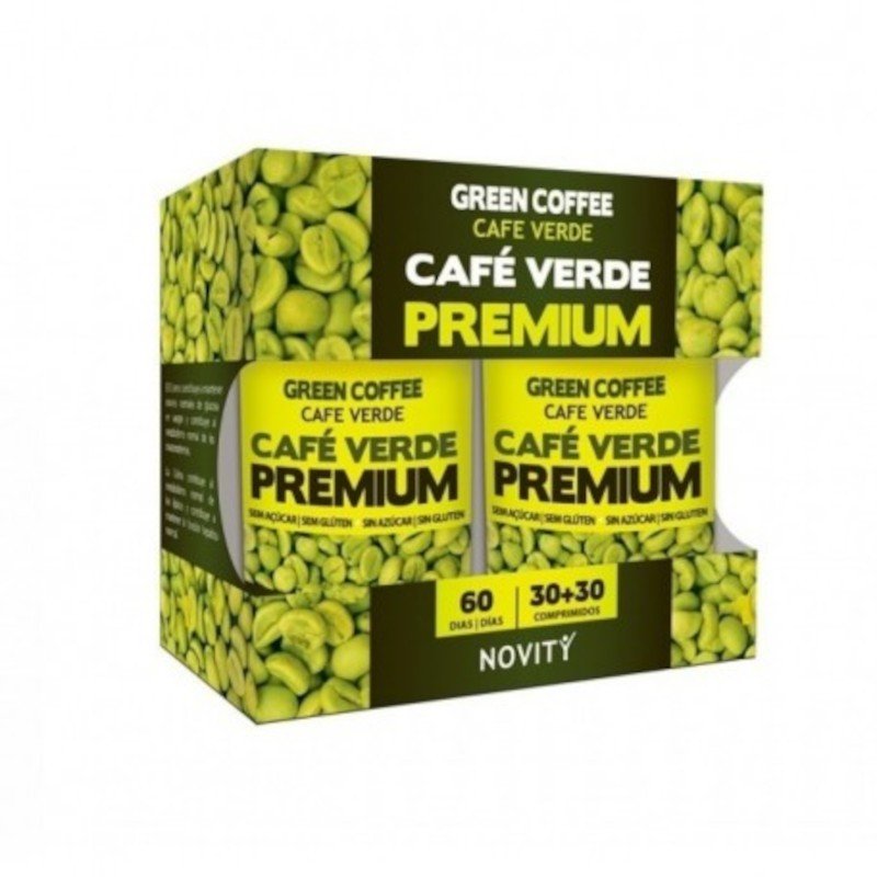 Novity Café Verde Premium Duplo 2x30 Comprimidos-1
