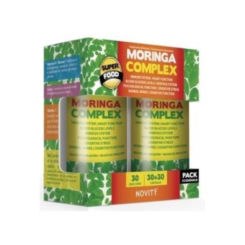 Novity Moringa Complex Pack 2x30 Cápsulas-1