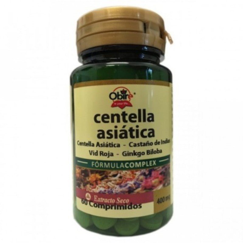 Obire Centella Asiática Complex Extracto Seco 400 mg 60 Cápsulas-1