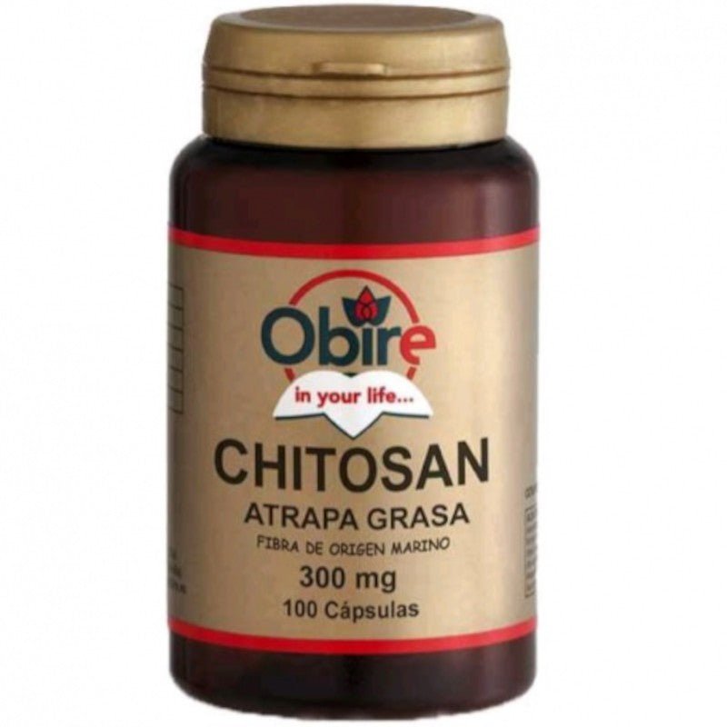Obire Chitosán 300 mg 100 Cápsulas-1
