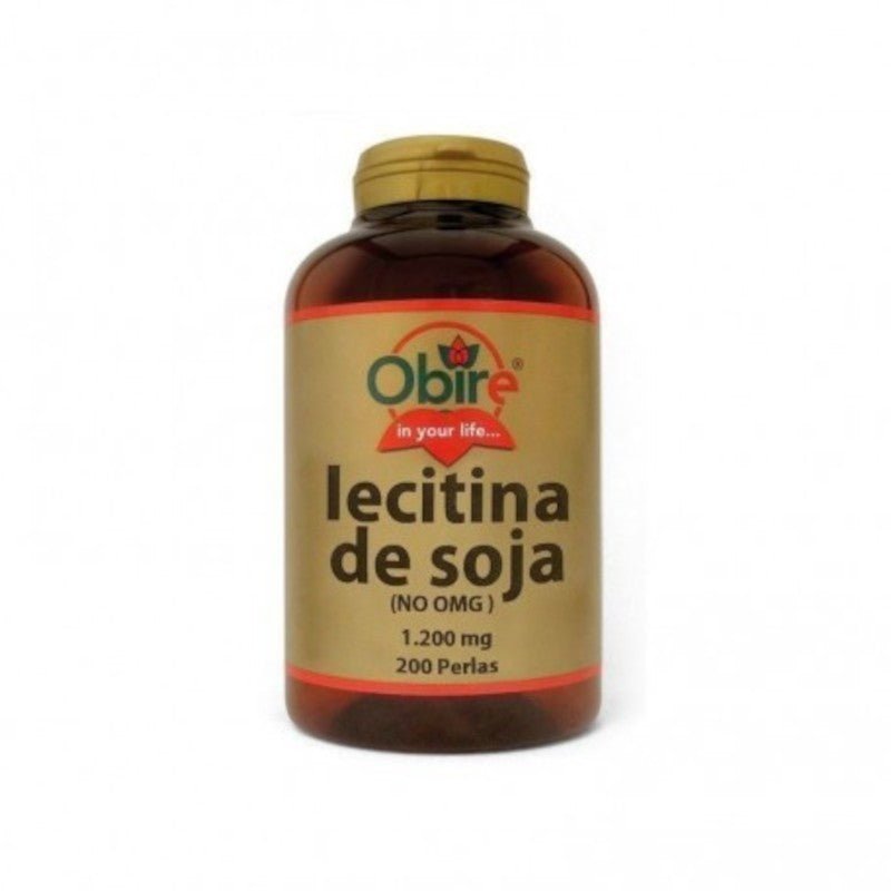 Obire Lecitina de Soja 1200 mg 200 Perlas-1