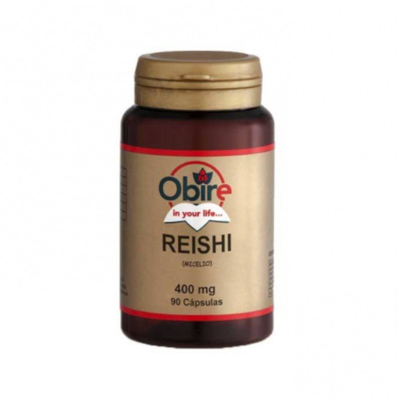 Obire Reishi (Micelio) 400 mg 90 Cápsulas-1