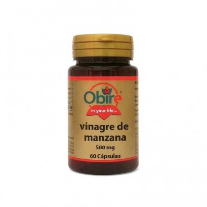 Obire Vinagre de Manzana 500 mg 60 Cápsulas-1