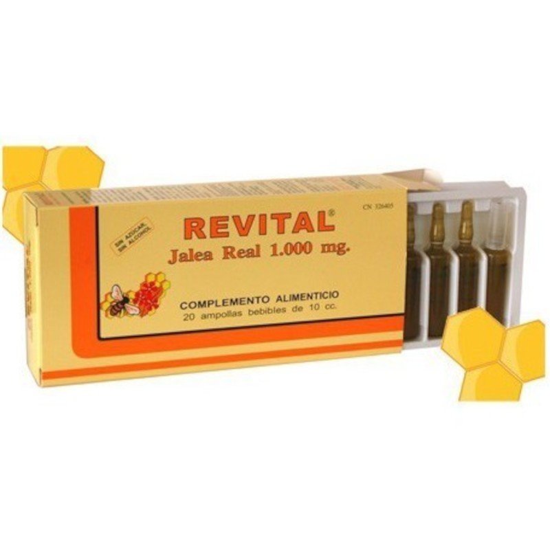 Pharma Otc Revital Jalea Real 1000 mg 20 Ampollas-1