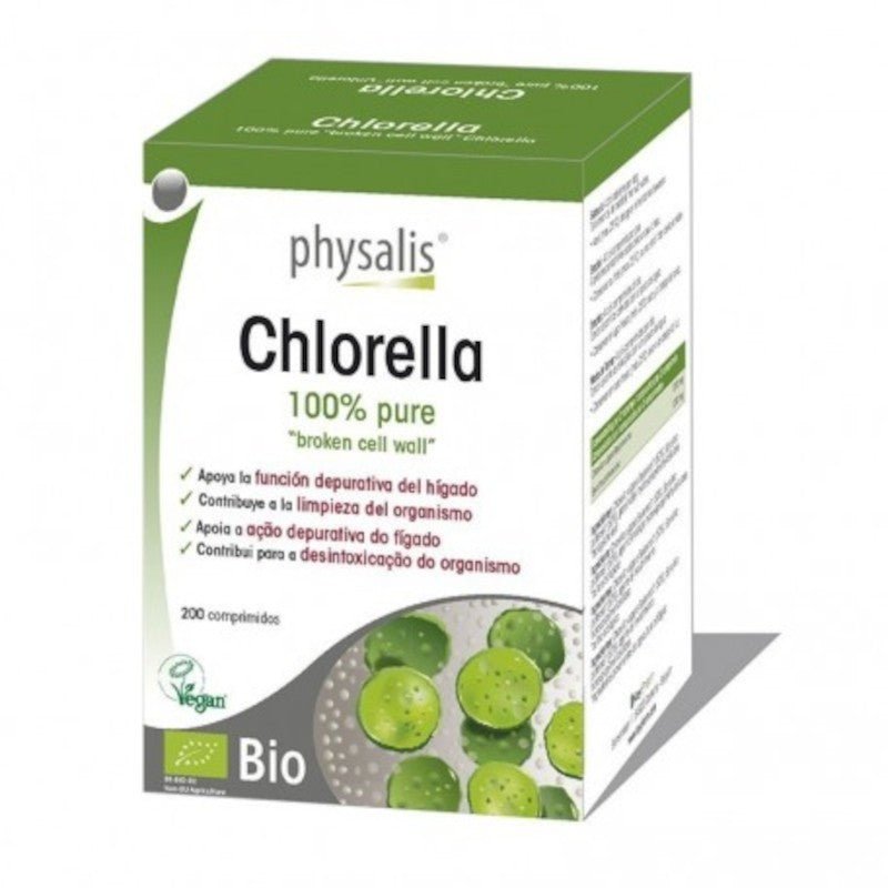 Physalis Chlorella Bio 200 Comprimidos-1