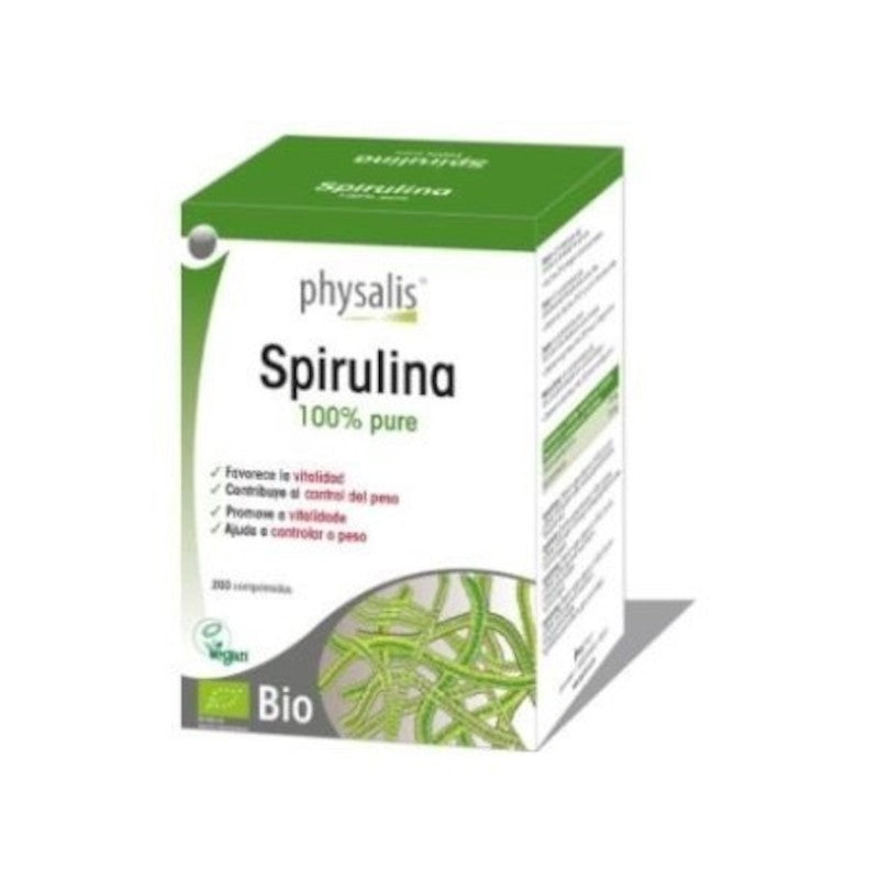 Physalis Espirulina Bio 200 Comprimidos-1