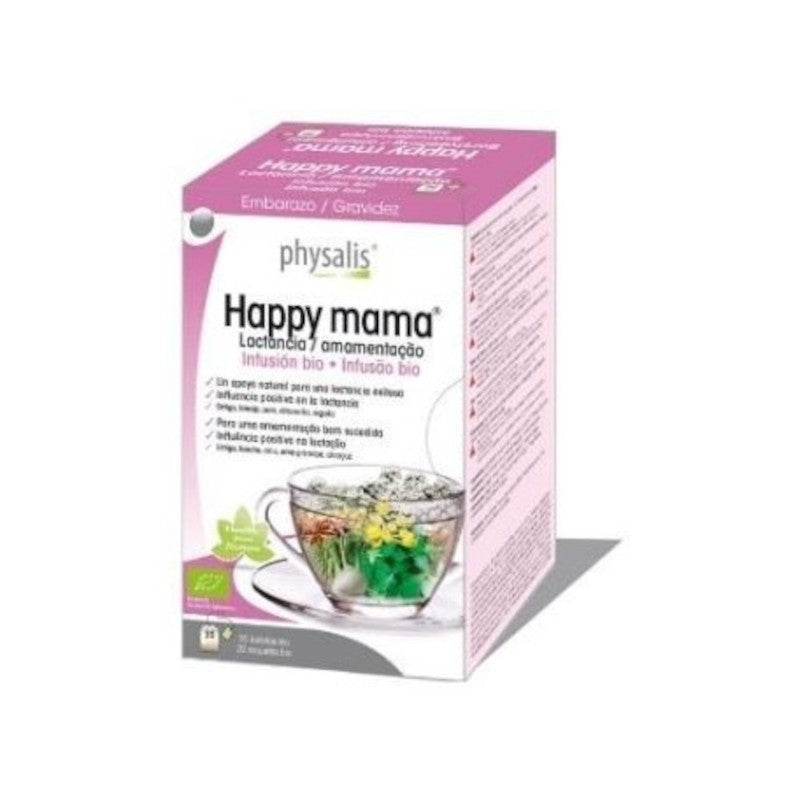 Physalis Mamá Feliz Infusión Bio 20 Filtros-1