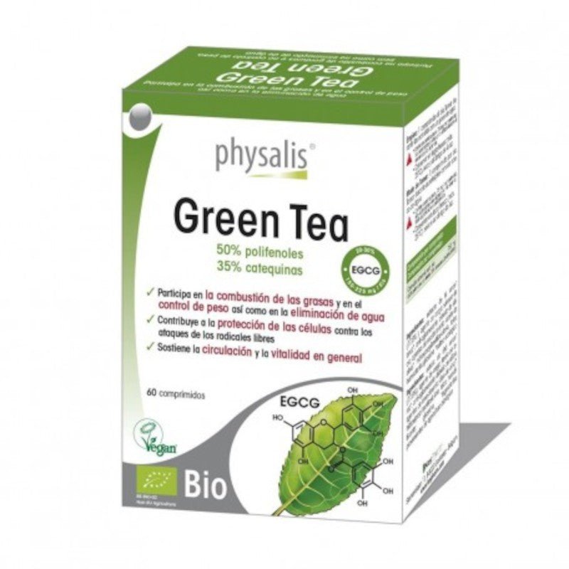 Physalis Té Verde Bio 60 Comprimidos-1