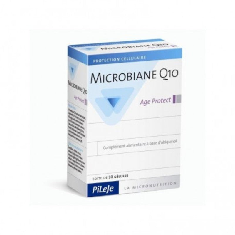 Pileje Microbiane Q10 Age Protect 30 Cápsulas-1