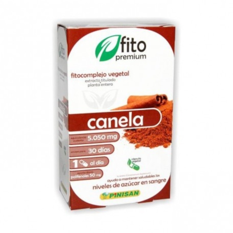 Pinisan Fito Premium Canela 30 Cápsulas-1