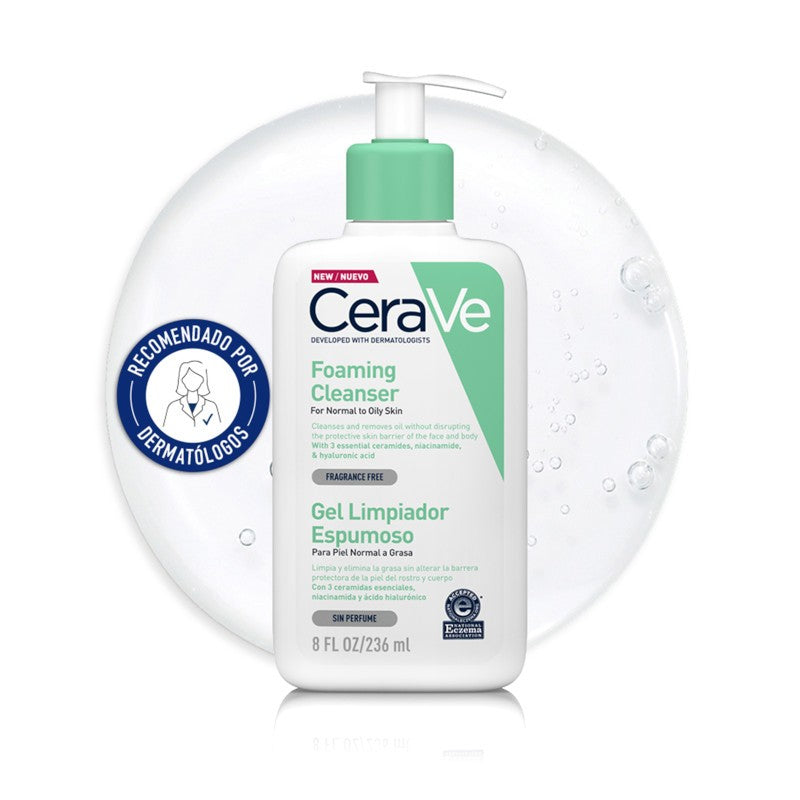 CERAVE Gel Limpiador Espumoso 236ml-1