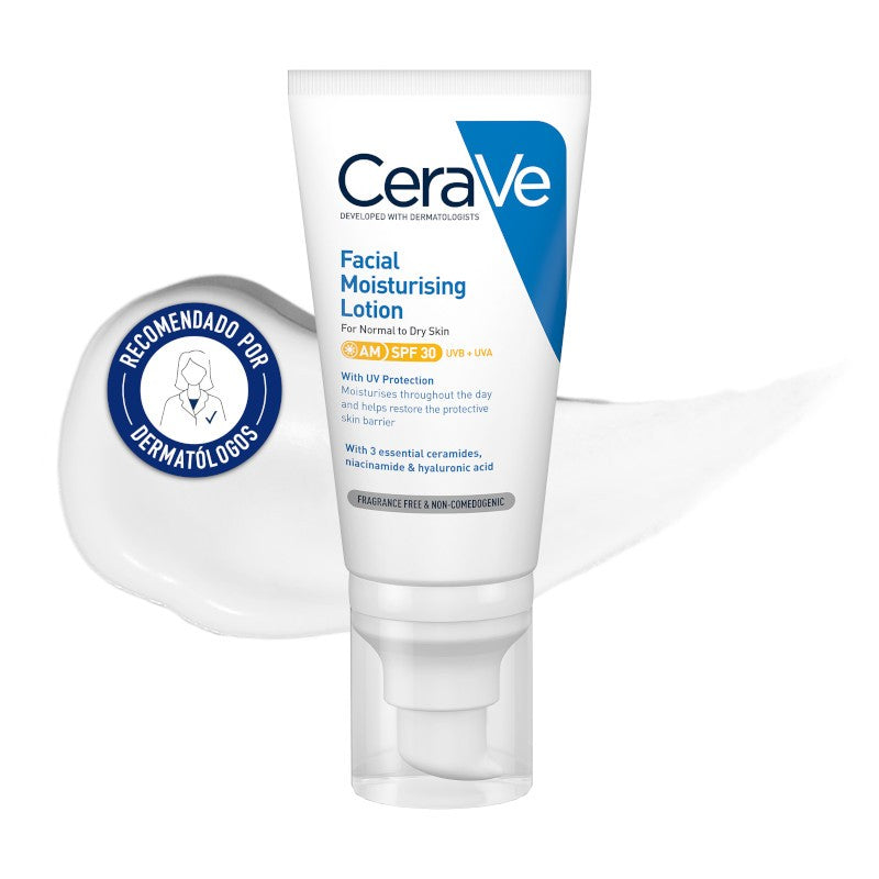 CERAVE Loción Hidratante de Rostro SPF30 52ml-1