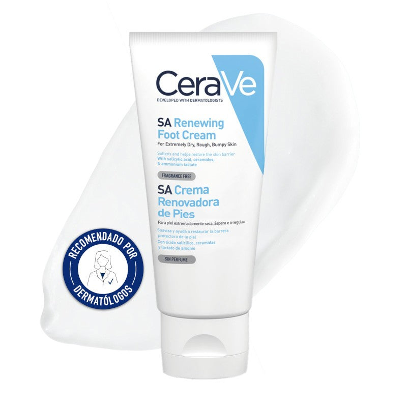 CERAVE Crema para Pies Renovadora con Ácido Salicílico 85G-1