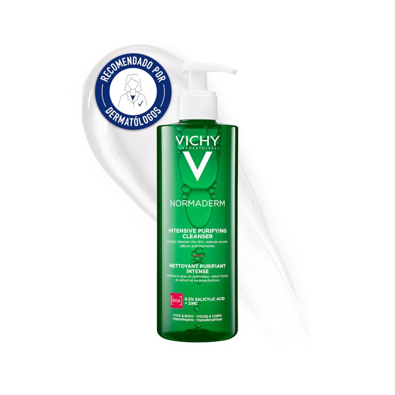 VICHY Normaderm Gel Limpiador Purificante Intensivo 400ml-1