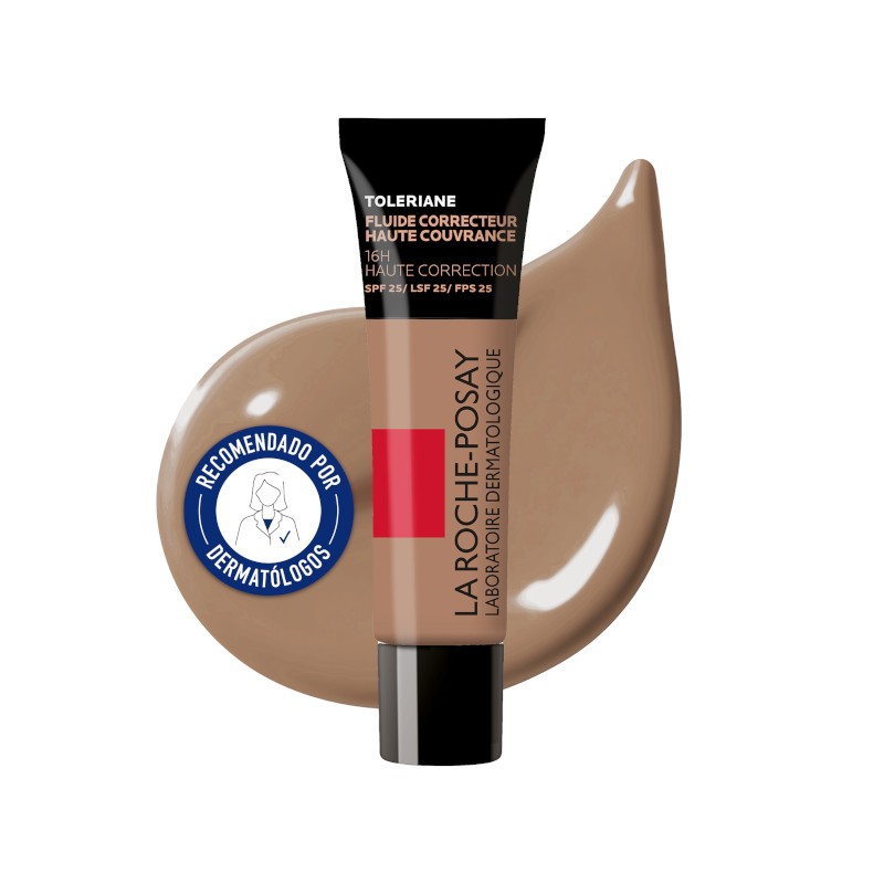 LA ROCHE POSAY Toleriane Fondo de Maquillaje Corrector Fluido 15 Dorado 30ml-1