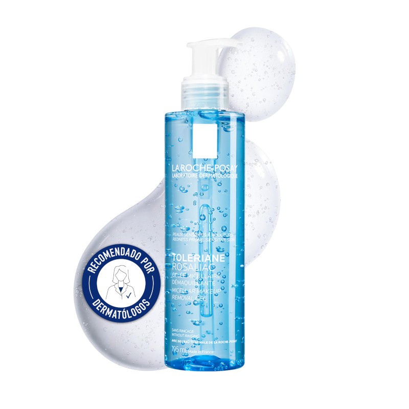 LA ROCHE POSAY Toleriane Rosaliac Gel Limpiador Micelar 195ml-1