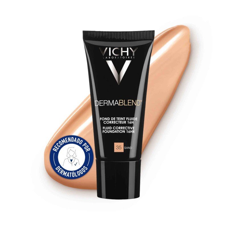 Vichy Dermablend Fond De Teint Correcteur Spf35 35-Sand 30ml-1