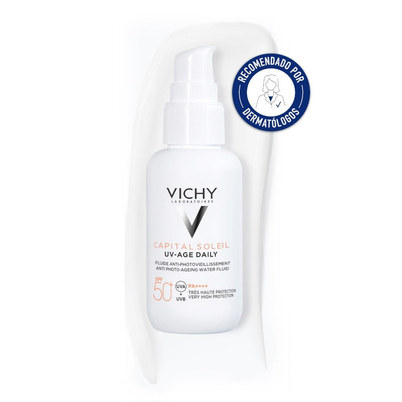 VICHY Capital Soleil UV-AGE Daily SPF50+ Water Fluid DUPLO 2x40ml-2
