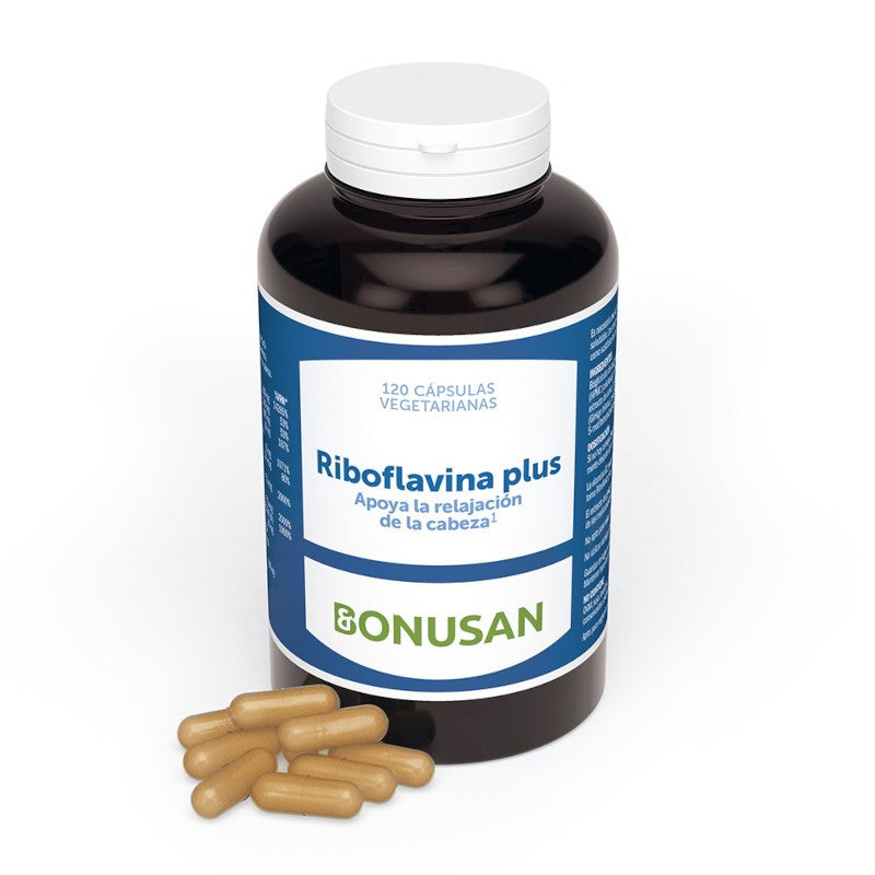 Bonusan Riboflavina Plus 120 Cápsulas-2