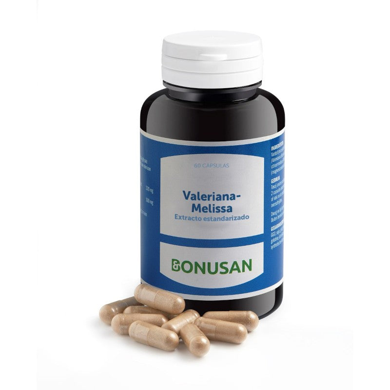 Bonusan Valeriana-Melissa Extracto 60 Cápsulas-2