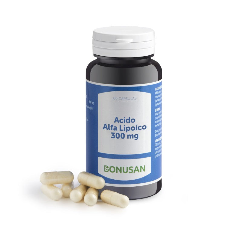 Bonusan Ácido Alfa Lipoico 300 Mg 60 Cápsulas-2