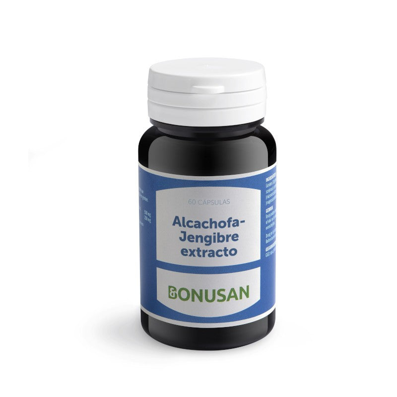 Bonusan Extracto Alcachofa Jengibre 60 Cápsulas-1