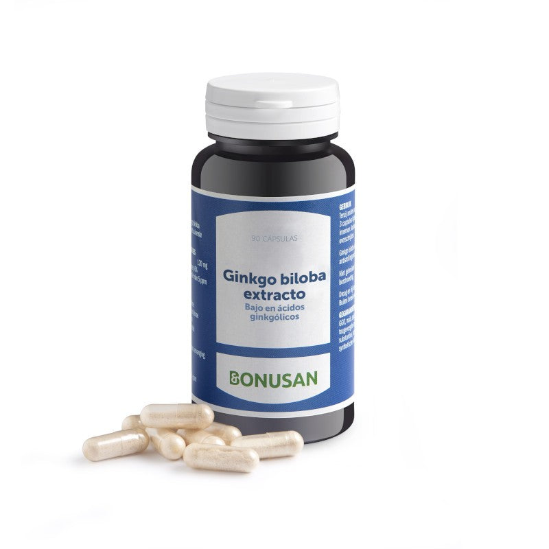 Bonusan Ginkgo Biloba Extracto 90 Cápsulas-2