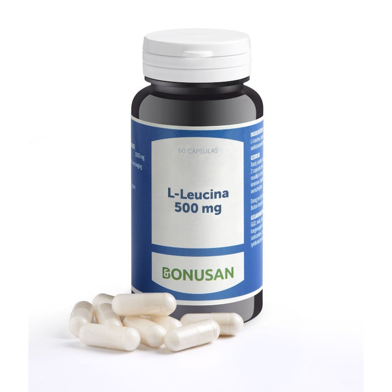 Bonusan L-Leucina 500 Mg 60 Cápsulas-2