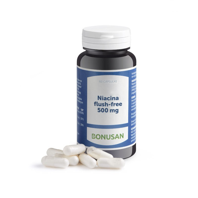 Bonusan Niacina Flush-Free 500 Mg Plus 60 Cápsulas-2