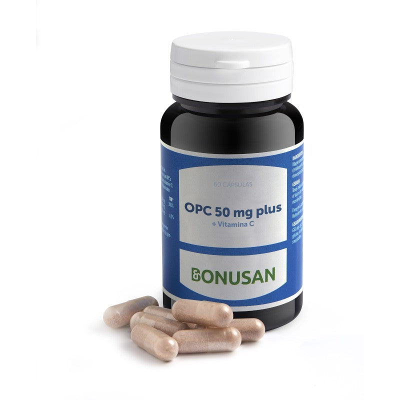 Bonusan Opc 50 Mg + Vitamina C 60 Cápsulas-2