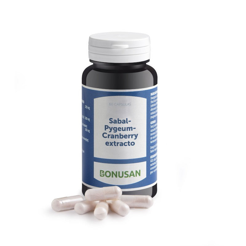 Bonusan Sabal-Pygeum-Cranberry Extracto 60 Cápsulas-2