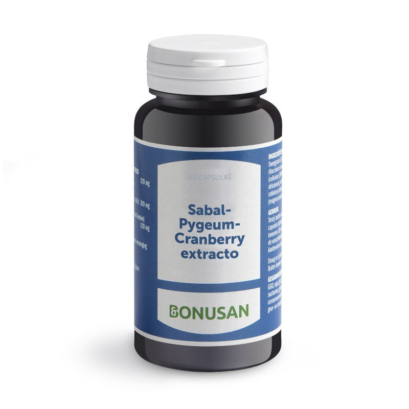 Bonusan Sabal-Pygeum-Cranberry Extracto 60 Cápsulas-1