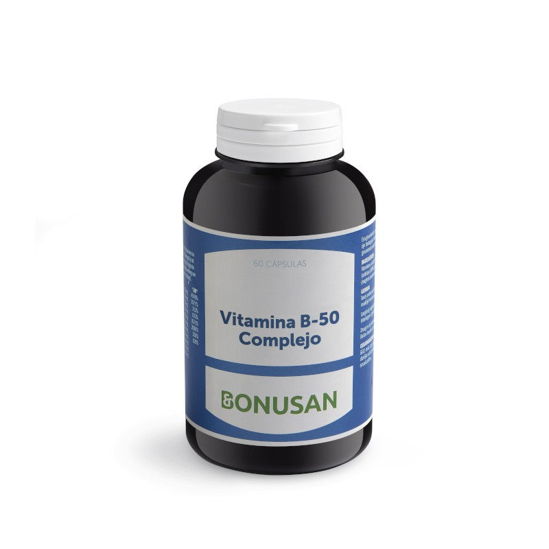 Bonusan Vitamina B-50 Complejo 60 Cápsulas-3
