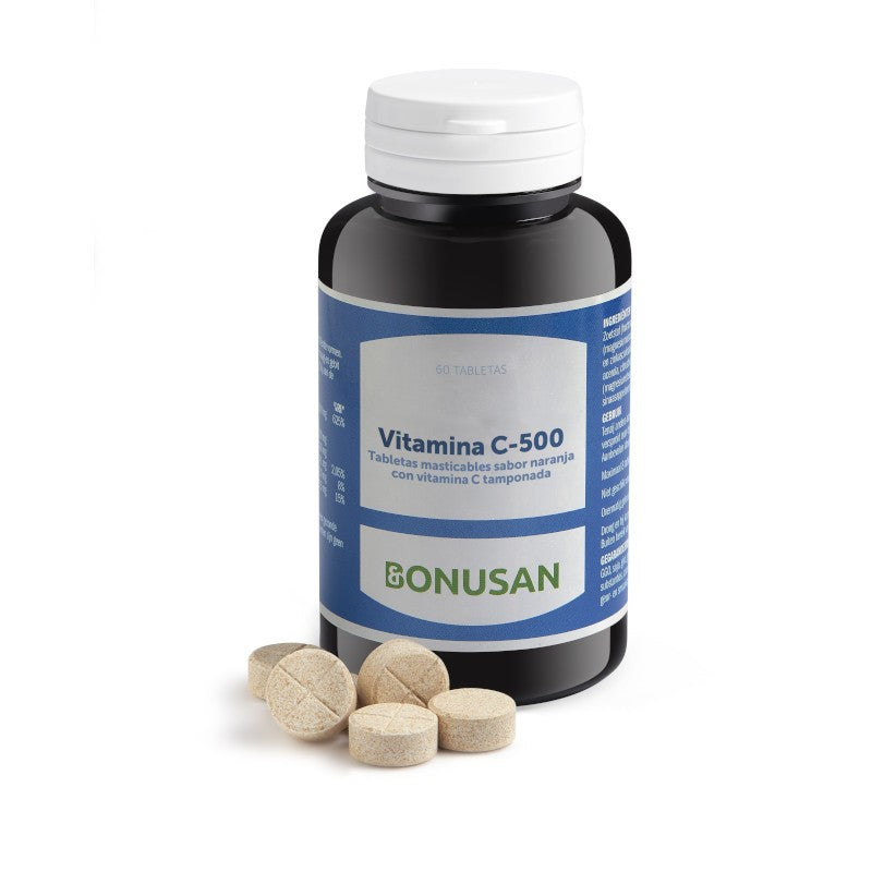 Bonusan Vitamina C-500 Masticable 60 Tabletas-2
