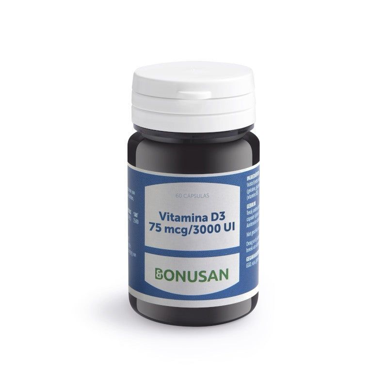 Bonusan Vitamina D3 75 Mcg / 3000 Ui 60 Cápsulas De Gel-4