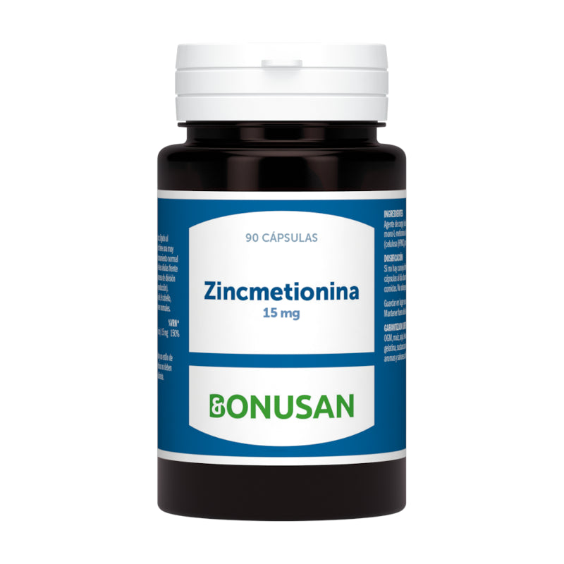 Bonusan Zincmetionina 15 Mg 90 Cápsulas-1