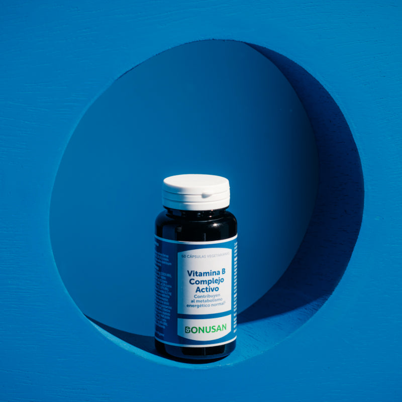 Bonusan Vitamina B Complejo Activo 60 Cápsulas-4
