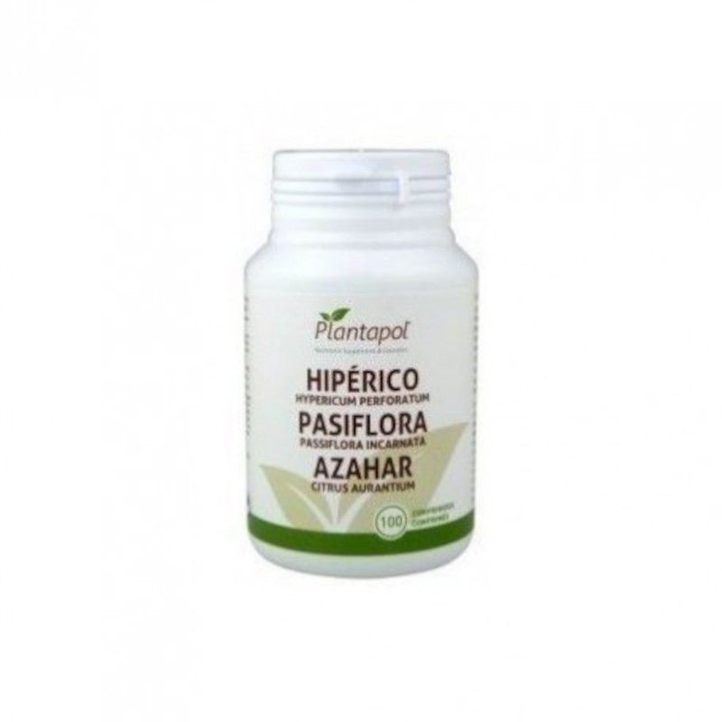Plantapol Hipérico, Pasiflora, Azahar 500 mg 100 Comprimidos-1