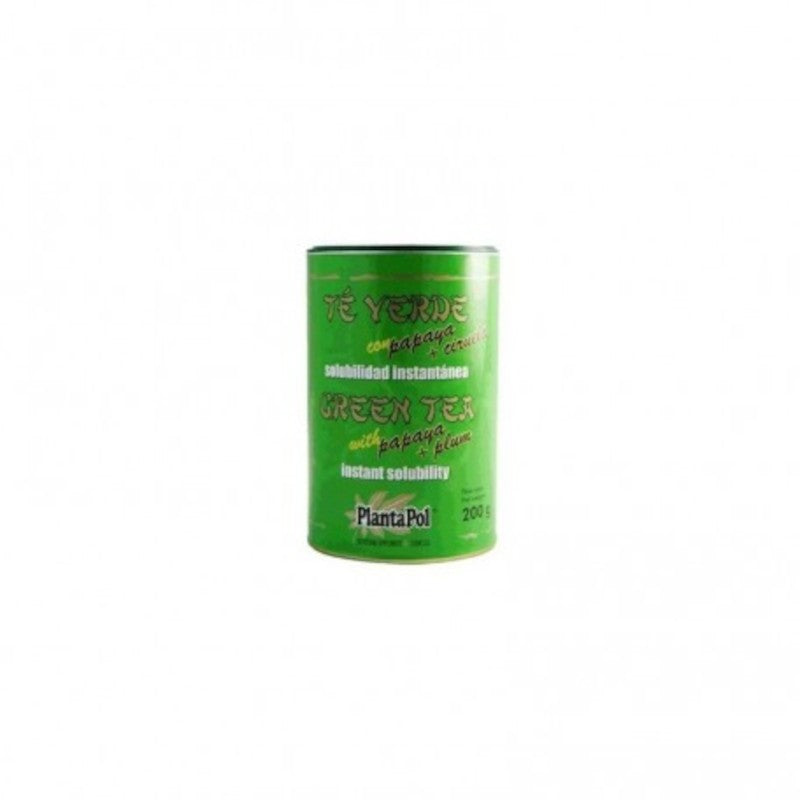 Plantapol Té Verde con Papaya y Ciruela Bote 200 g-1