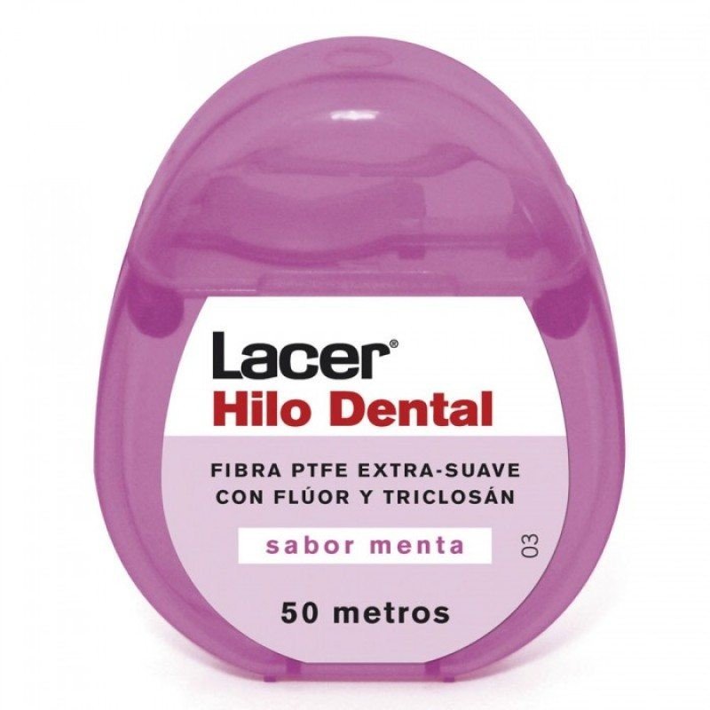 Lacer Hilo Dental PTFE Extra-Suave 50M-1