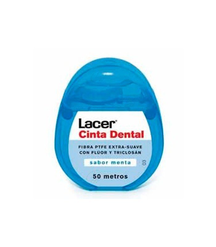 Lacer Cinta Dental PTFE Extra-Suave Sabor Menta 50M-1