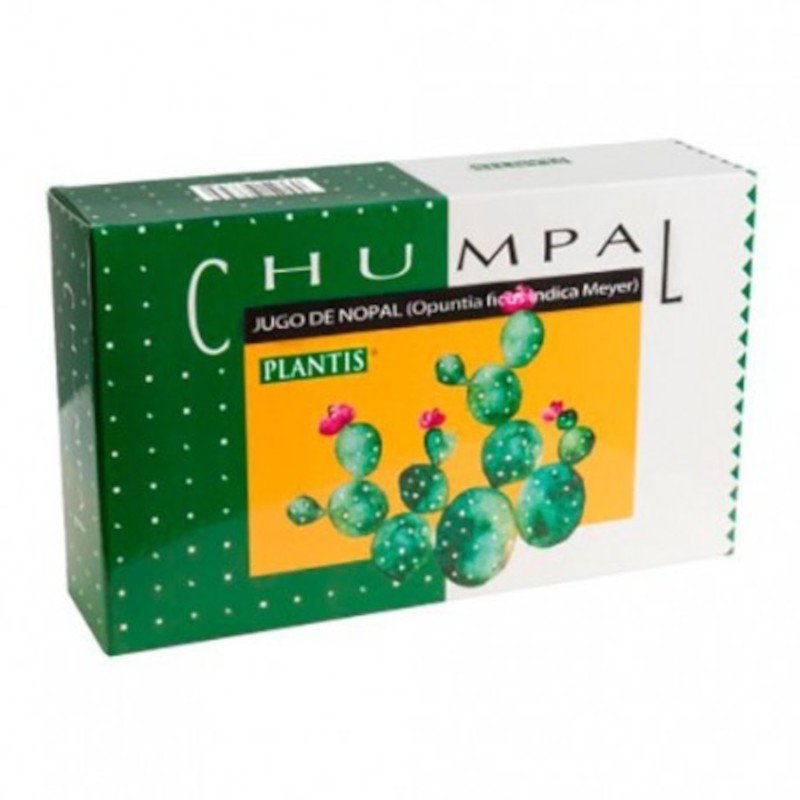 Plantis Chumpal (Jugo de Nopal) 20 Ampollas-1