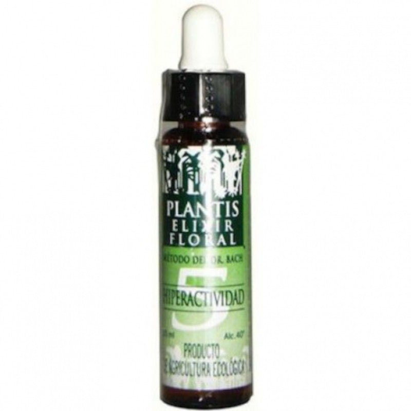 Plantis Remedio-5 (Hiperactividad) Eco Elixir Floral (Dr. Bach) 10 ml-1